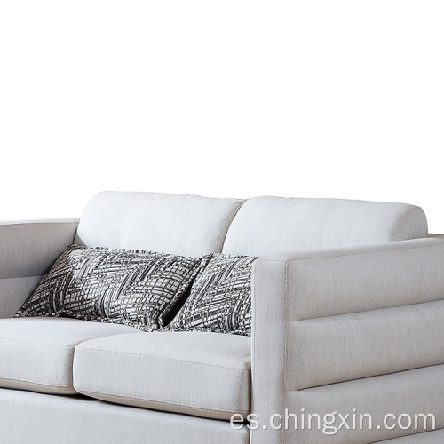 Sofá de la sala de estar El sofá seccional de la tela moderna fija los sofás de los loveseats